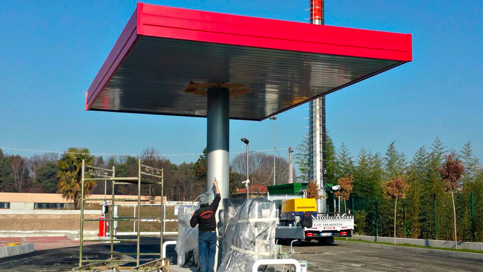 Verniciatura fireproofing